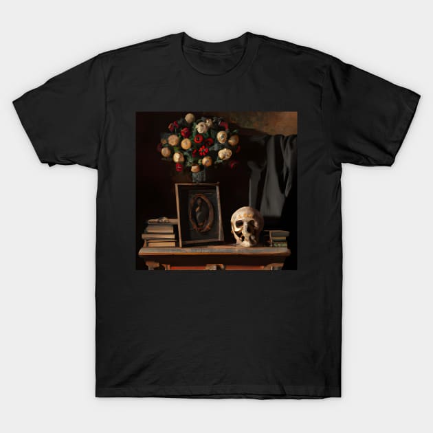 dark academia T-Shirt by vaporgraphic